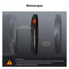 Filtre polarisant circulaire et variable ND2-32 (1-5 arrêts) de 62 mm CPL et filtre d'objectif HD 3 en 1 Black Mist 1/4 avec 28 couches multicouches pour objectifs d'appareil photo série Nano-Xcel