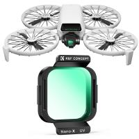 K&F Concept Protezione Ultravioletti UV Filtro per DJI Flip, Filtro UV con Vetro Ottico HD Multistrato/Telaio in Alluminio, Drone Lens Accessori K&F Concept Protezione Ultravioletti UV Filtro per DJI Flip, Filtro UV con Vetro Ottico HD Multistrato/Telaio in Alluminio, Drone Lens Accessori