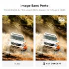 Filtre UV 82 mm, verre trempé ultra-réfléchissant, protection d'objectif, lentille fine, verre optique HD résistant aux rayures, filtres ultraviolets pour appareils photo reflex numériques série Nano-X