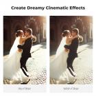 58mm Filtro Combinazione Soft & Mist, Filtro de Vintage Soft & Black-Mist in Vetro Ottico con 28 Strati di Rivestimento Nano per Ritratti e Video - Serie Nano-Xcel