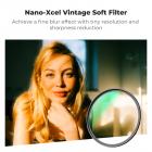 58mm Filtro Vintage Soft, Filter Classic-Soft per Effetto Cinematografico Vintage Immagine Ritratto e Video con 28 Strati di Rivestimento Nano - Serie Nano-Xcel