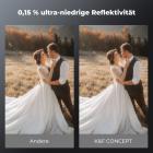 K&F Concept Filter 77mm Black Mist 1/8 & Ultra-niedrige Reflexion, Optisches Glas mit Multi-Nano-Beschichtung (Nano-Xcel Pro)