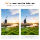 K&F Concept Ultra-niedrige Reflexion ND Filter 58mm Variabler ND2-400 Graufilter (1-9 Blendenstufen)(Nano Xcel)