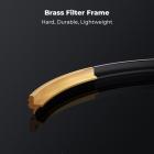 Filtro MCUV de 82 mm, marco de latón, marco de latón ultrafino multifuncional HD, película verde antirreflejo de 36 capas, serie Nano-Xcel Pro