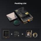 Filtro MCUV de 82 mm, marco de latón, marco de latón ultrafino multifuncional HD, película verde antirreflejo de 36 capas, serie Nano-Xcel Pro