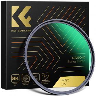 Filtre UV 62mm Filtre anti-UV de Protection avec 28 Couches de Nano-revêtement - Série Nano-Xcel