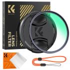 Nano Xcel-Serie UV Filter 82mm mit Objektivdeckel+Reinigungstuch MC Super Slim Schutzfilter mit 28 Schichten Nanobeschichtungen Ultraviolett-Filter