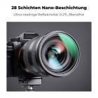 28 Nanobeschichtungen auf der Oberfläche des MCUV Filters mit Objektivdeckel+Reinigungstuch