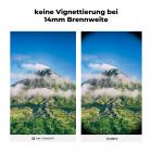 mit K&F Concept MCUV Filter mit Objektivdeckel+Reinigungstuch vs anderes