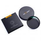 55-миллиметровый круговой фильтр поляризатора, концепция K & F 55-миллиметровый круговой фильтр поляризатора HD 18-слойный супер тонкий многослойный фильтр линзы CPL