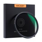 72mm Circular Polarizers Filter, K&amp;F Concept 72MM Circular Polarizer Filter HD 18 Layer Super Slim Multi Coated CPL Lens Filter