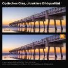 MC UV Schutzfilter Ultradünner Rahmen mit 18 fache Nanobeschichtung, 0.6% Ultra-niedrige Reflektivität, Blendschutz