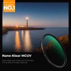 Filtre MCUV Ultra-mince 95mm Filtre anti-UV de Protection, 18 Couches de Nano-revêtement  - Série Nano-Klear