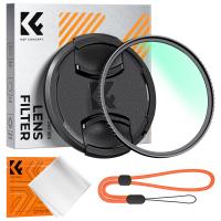 Filtre MCUV 62mm Filtre anti-UV de Protection avec Bouchon et Chiffon de Nettoyage, 18 Couches de Nano-revêtement - Série Nano-Klear