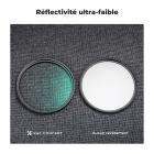 Filtre MCUV 62mm Filtre anti-UV de Protection avec Bouchon, 18 Couches de Nano-revêtement - Série Nano-Klear