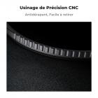 Filtre MCUV 62mm Filtre anti-UV de Protection avec Bouchon, 18 Couches de Nano-revêtement - Série Nano-Klear