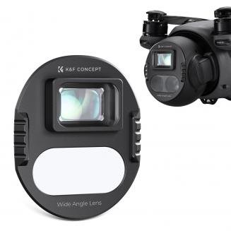 Objectif grand angle K&F CONCEPT compatible avec la caméra du drone DJI Mavic 4 Pro, champ de vision de 108°, capture de vastes paysages, verre optique HD multicouches