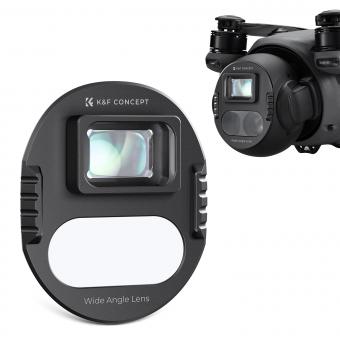 K&F CONCEPT Wide-Angle Lens Compatible with DJI Mavic 4 Pro Drone Camera Lens Accessories,108° Shooting Range, Capture Expansive Landscapes, Multi-Coated HD Optical Glass