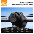 K&F CONCEPT Wide-Angle Lens Compatible with DJI Mavic 4 Pro Drone Camera Lens Accessories,108° Shooting Range, Capture Expansive Landscapes, Multi-Coated HD Optical Glass