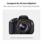 Streulichtblende ist geeignet für 52mm Objektiv