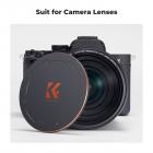 58mm Manyetik Metal Lens Kapakları (Yalnızca K&F Concept Manyetik Filtrelerle çalışır)