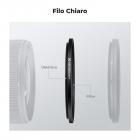 Anello step up da 52-55 mm Anello adattatore per filtro in alluminio di grado aeronautico confezione da 2 con panno per la pulizia