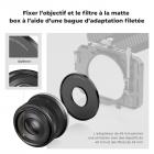 Bague d'adaptation Matte Box 49 mm
