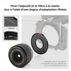 Bague d'adaptation Matte Box 52 mm
