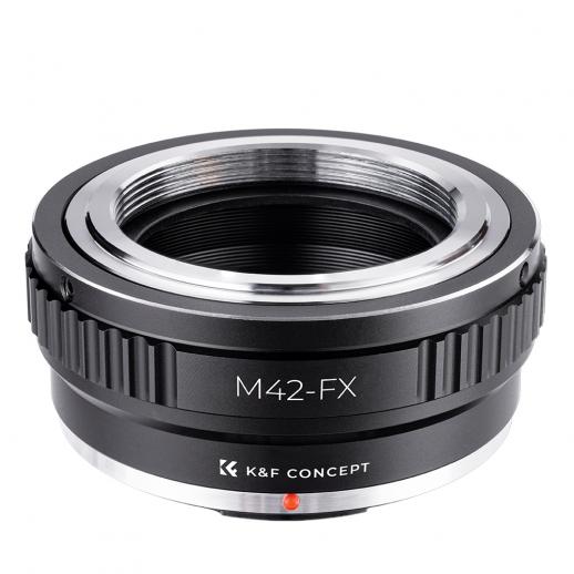 Lens Mount Adapter for M42 Mount Lens to Fujifilm Fuji X-Series X FX Mount Mirrorless Camera Body,Fits for Fuji XT2 XT20 XE3 XT1 X-T2 