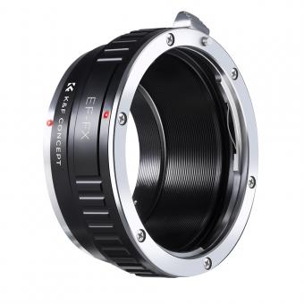 Lente EOS EF/EFS a montura Fuji FX Cámara X-Pro1 X Cámaras sin espejo de la serie X Adaptador de montura de lente K&F Concept