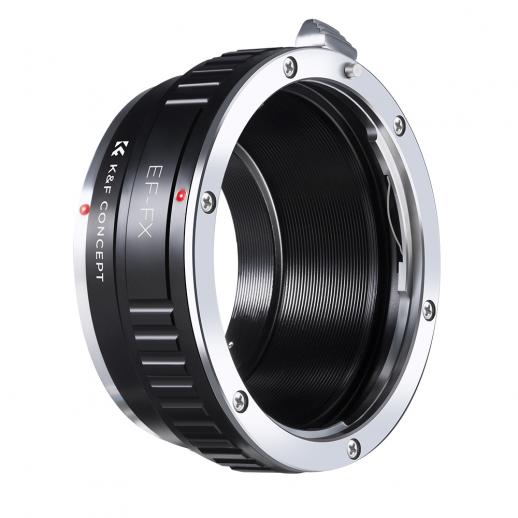 Lente EOS EF/EFS a montura Fuji FX Cámara X-Pro1 X Cámaras sin espejo de la serie X Adaptador de montura de lente K&F Concept