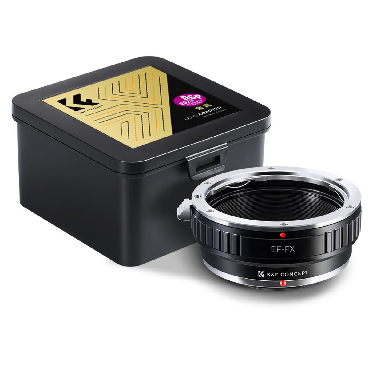 K&F Adapter für Canon EF Objektiv auf Fuji X Mount Kamera