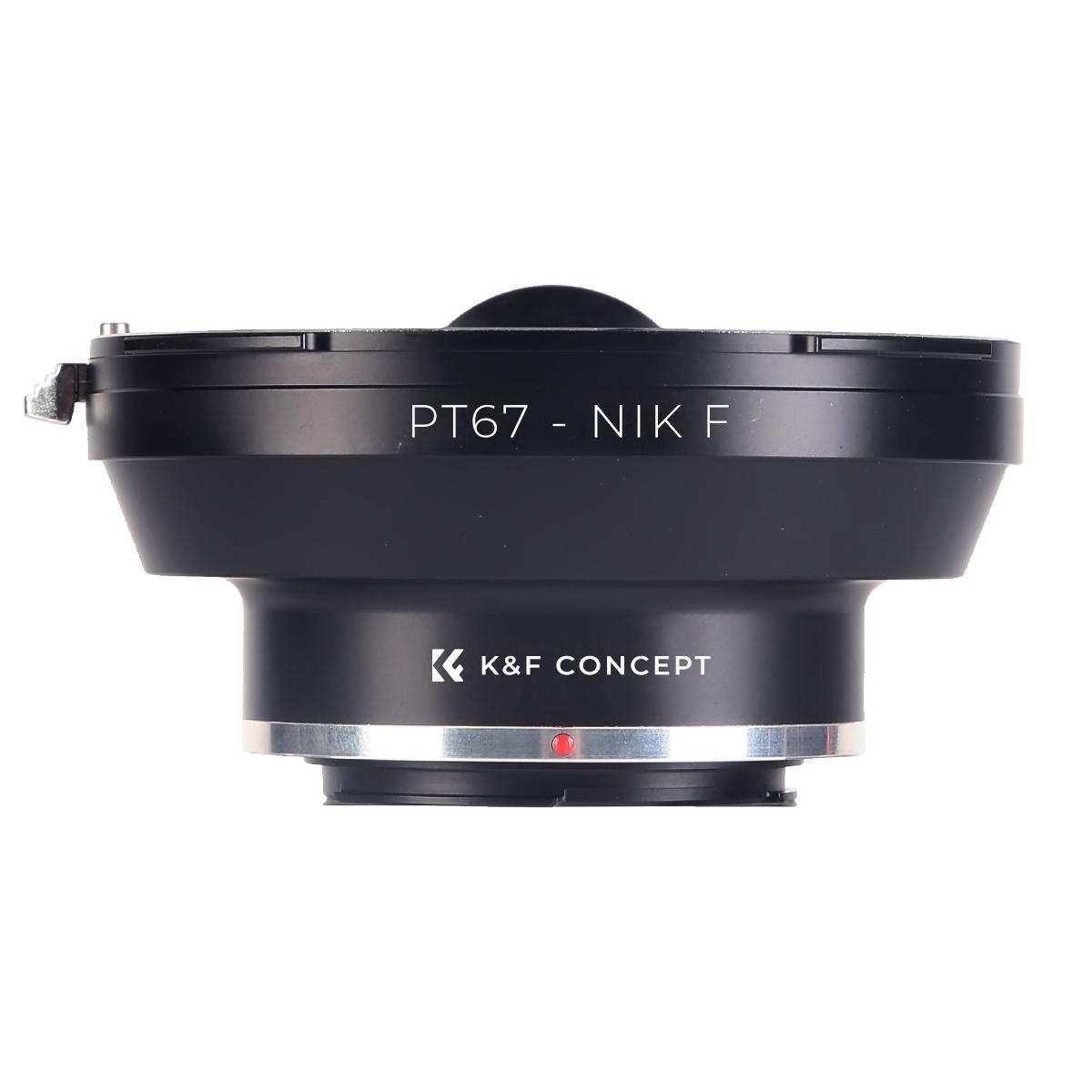 Pentax 67 Lenses to Nikon Camera Mount Adapter with tripod mount