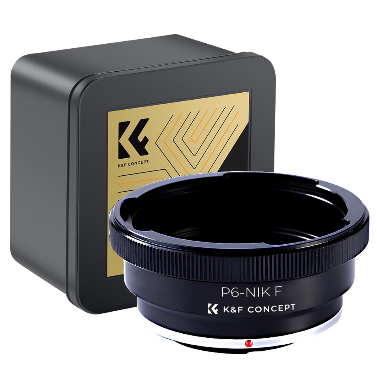 Pentacon 6 (Kiev 66) SLR Lense-AI Lens Adapter Handmatige Focus Compatibele Pentacon 6 Kiev 60 Lenzen voor Nikon F Camera Lichaam