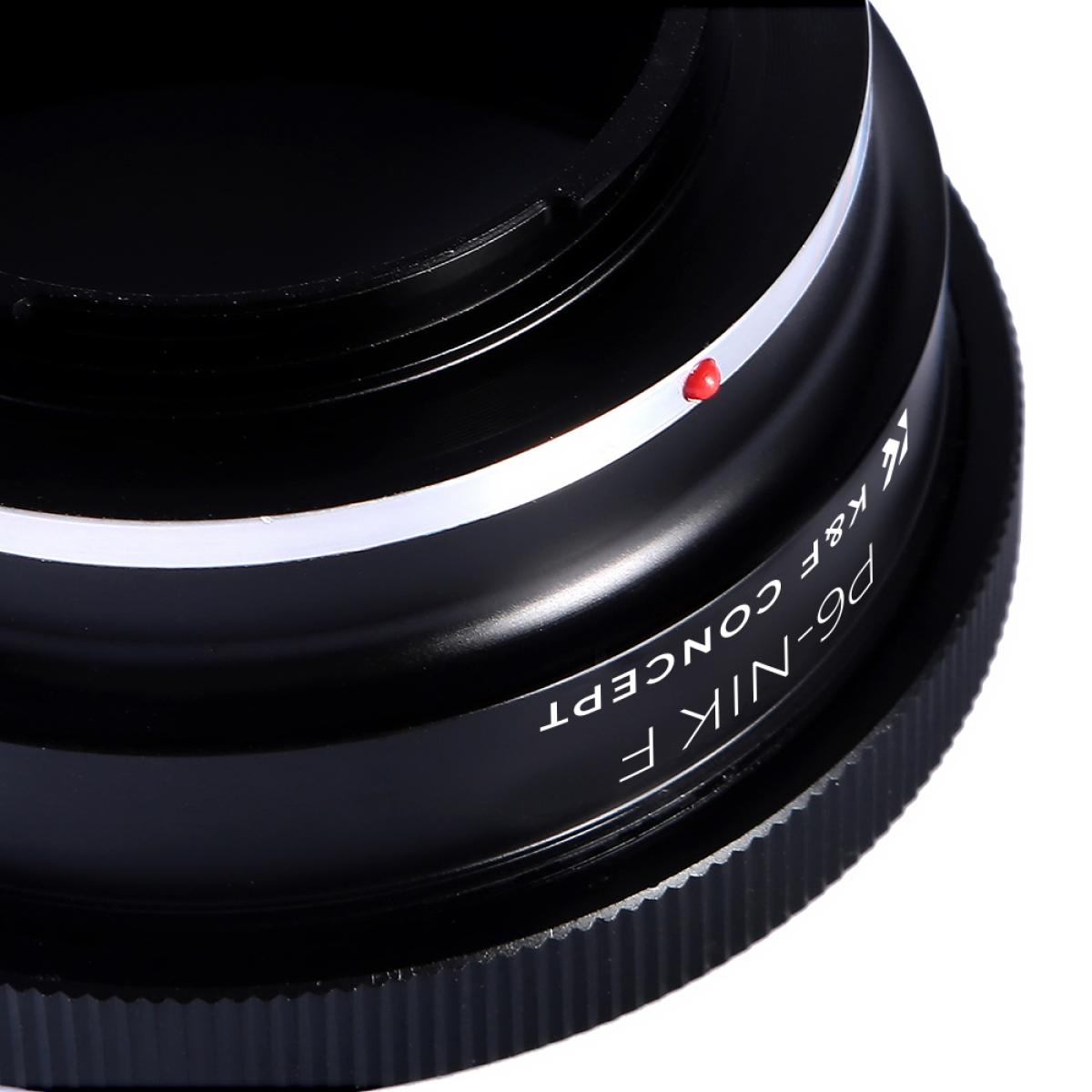 Pentacon 6 (Kiev 66) SLR Lense-AI Lens Adapter Handmatige Focus Compatibele Pentacon 6 Kiev 60 Lenzen voor Nikon F Camera Lichaam