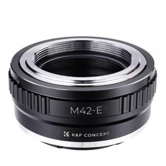 Lentes M42 a lente Sony E Adaptador de montura K&F Concept M10101
