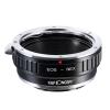 EOS-NEX Lens Adapter Handmatige Focus Compatibele Canon EOS EF Lenzen voor Sony E Camera Lichaam