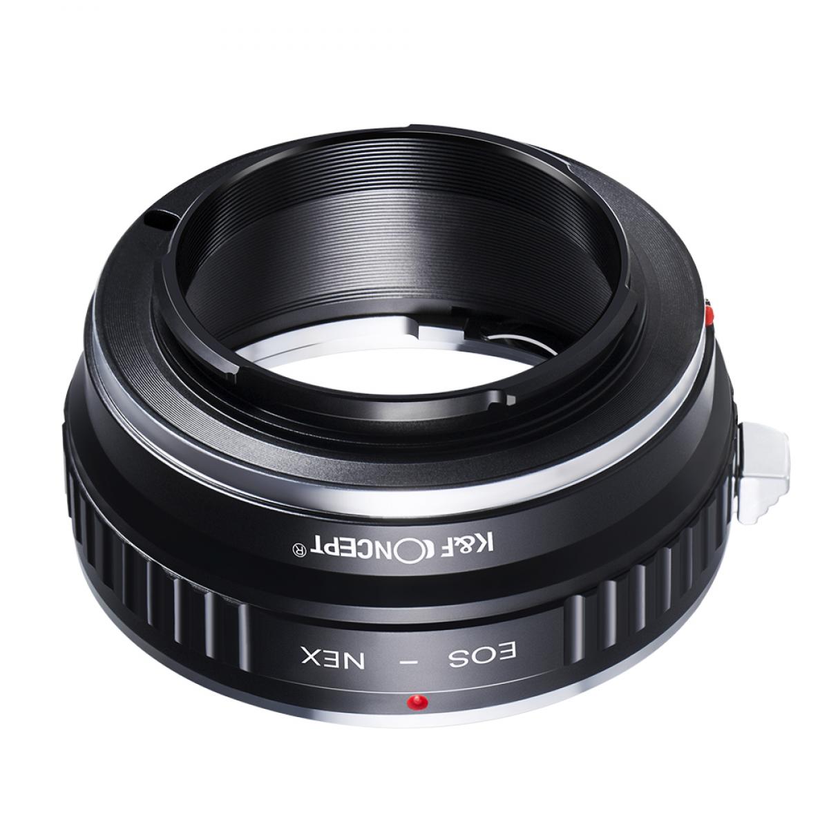 K&F Concept M12101 Bague Adaptation Objectif Canon EF vers Sony E Mount Appareil Photo