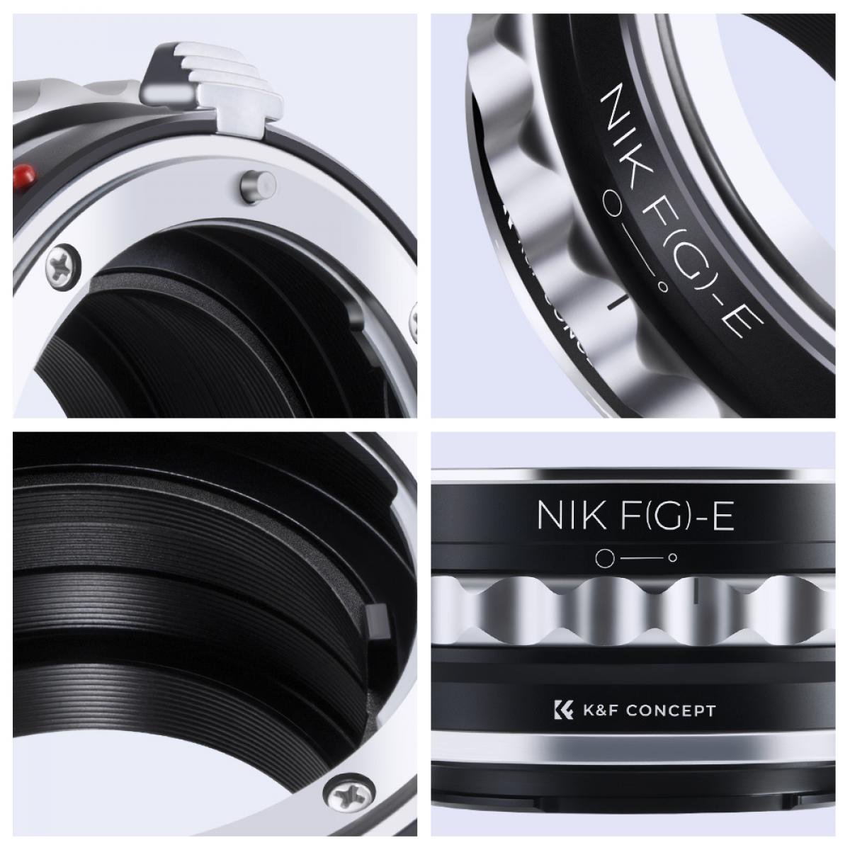 Nikon(G)-NEX Lens Adapter Handmatige Focus Compatibele Nikon G/F/AI/AIS/D Lenzen voor Sony E Camera Lichaam