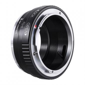 FD to NEX Camera Adapter, Compatible with Canon FD FL Mount Lens and Compatible with Sony E Mount Cameras 