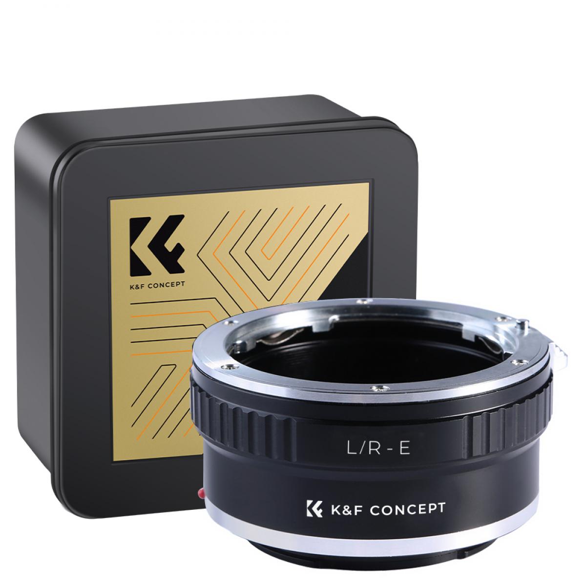 K&F Concept  Adapter für Leica R Objektiv auf Sony E Mount Kamera