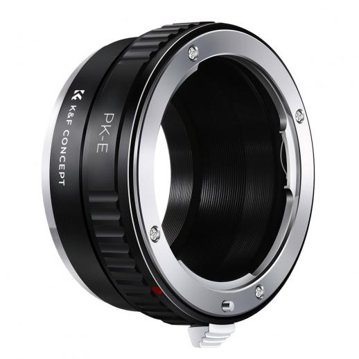 K&F Concept  Adapter für Pentax K Objektiv auf Sony E Mount Kamera