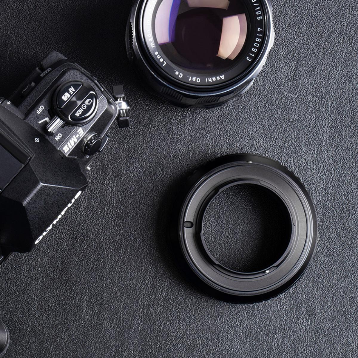 M42-M4/3 Lens Adapter Handmatige Focus Compatibele M42 Lenzen voor M43 MFT Camera Lichaam