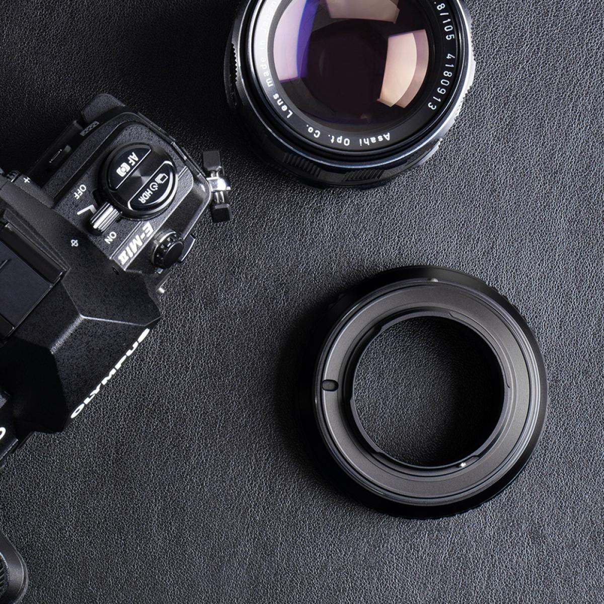 M42-M4/3 Lens Adapter Handmatige Focus Compatibele M42 Lenzen voor M43 MFT Camera Lichaam