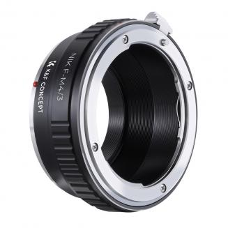 AI-M4/3 Adaptador para Objetivo Nikon AI a Montura Micro Cuatro Tercios M4/3 MFT, Serie FIX