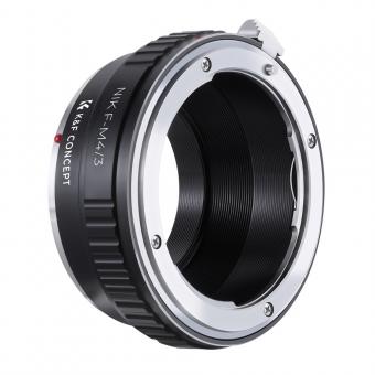 K&F Concept  Adapter für Nikon F Objektiv auf M43 MFT Mount Kamera