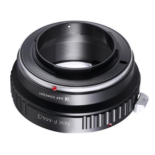 KECAY Bague Adaptation pour Objectif Nikon G-Type DX AFS vers Micro 4/3 Four Thirds System Caméra Olympus E-P1 P2 P3 P5 E-PL1 PL1s PL2 PL3 PL5 PL6 E-PM1 PM2 Om-D E-M5 E-M1 pour Panasonic Lumix 