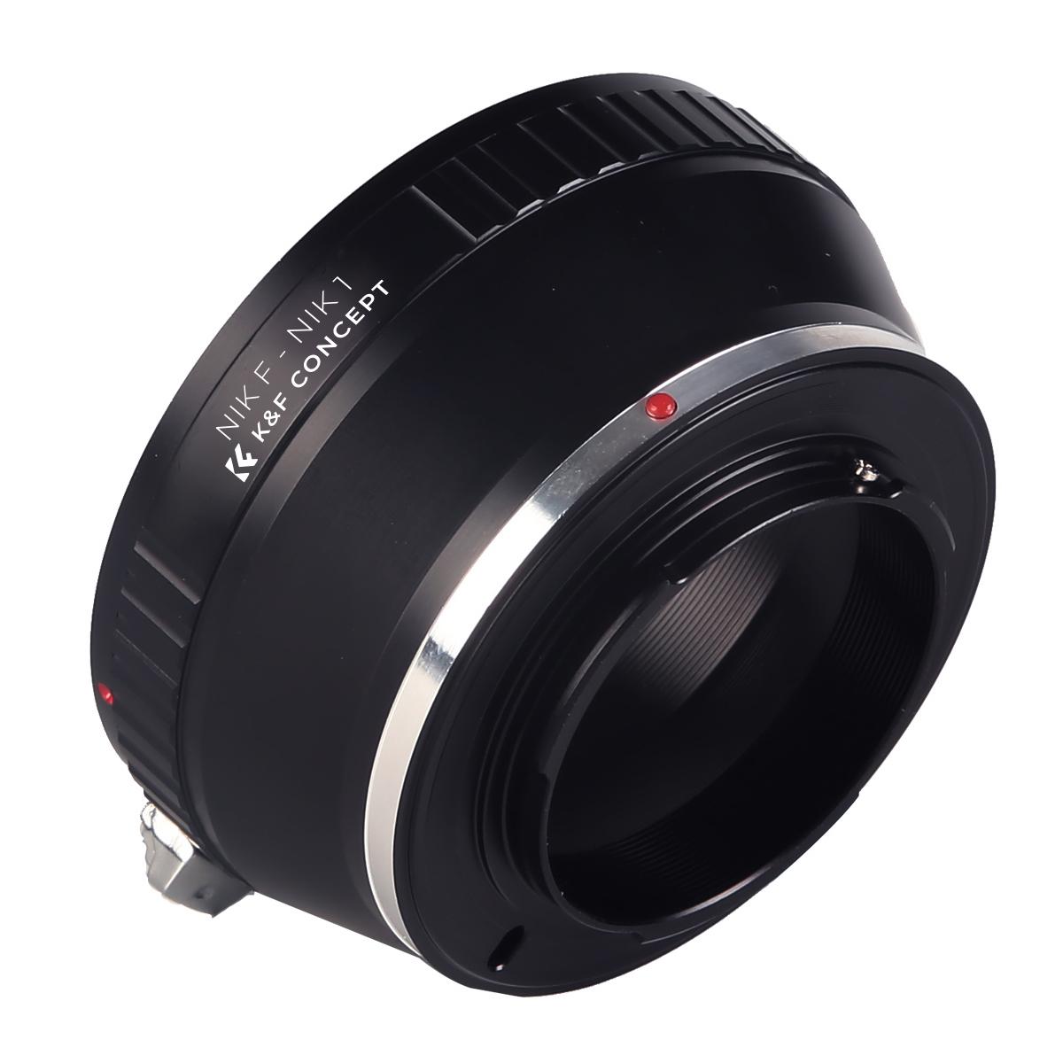 Nikon F Linser til Nikon 1 Mount Kamera Adapter K&F Concept