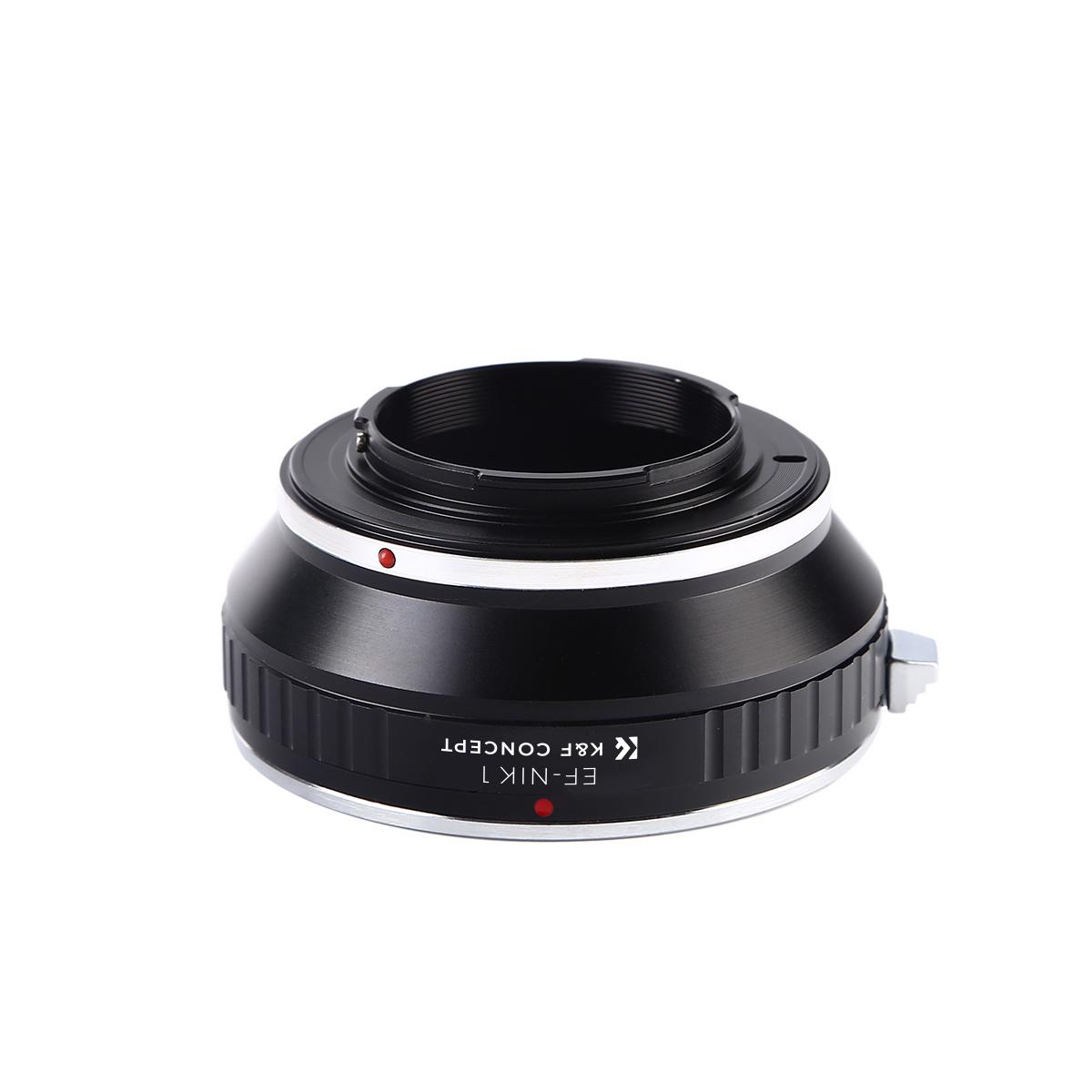 K&F Adapter für Canon EF Objektiv auf Nikon 1 Mount Kamera - KENTFAITH