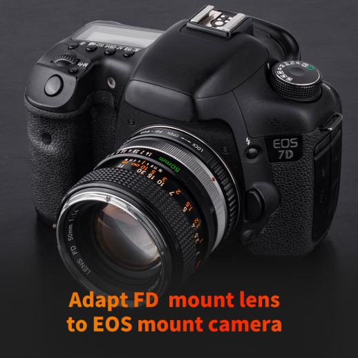 Lente EOS FD Anello adattatore per lente Canon EOS a FD Canon EOS-S EF Mount EF fotocamera 